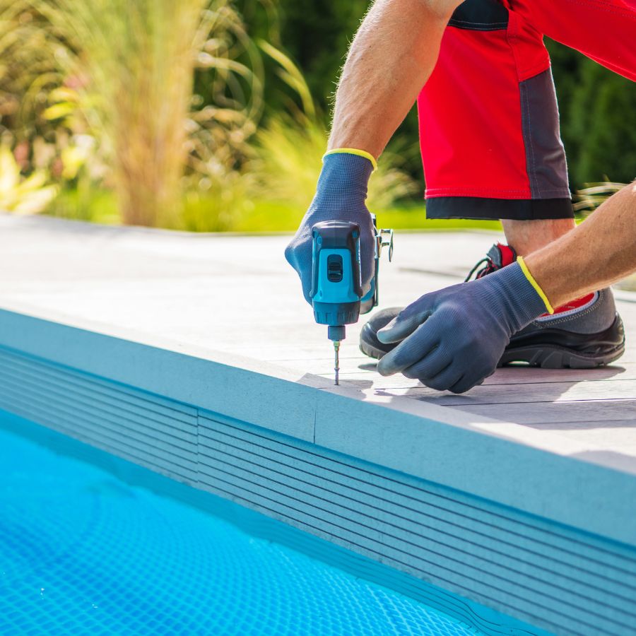 While we’re dedicated to creating visually appealing pool decks, we never compromise on safety.