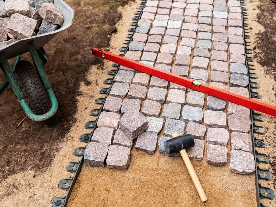 Sidewalk Walkway Construction From BMPC Concrete