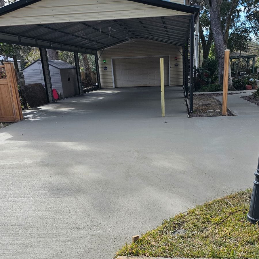 Building on our commitment to longevity and robustness in concrete carport extensions, we also recognize the importance of selecting materials that withstand Florida's unique climate.