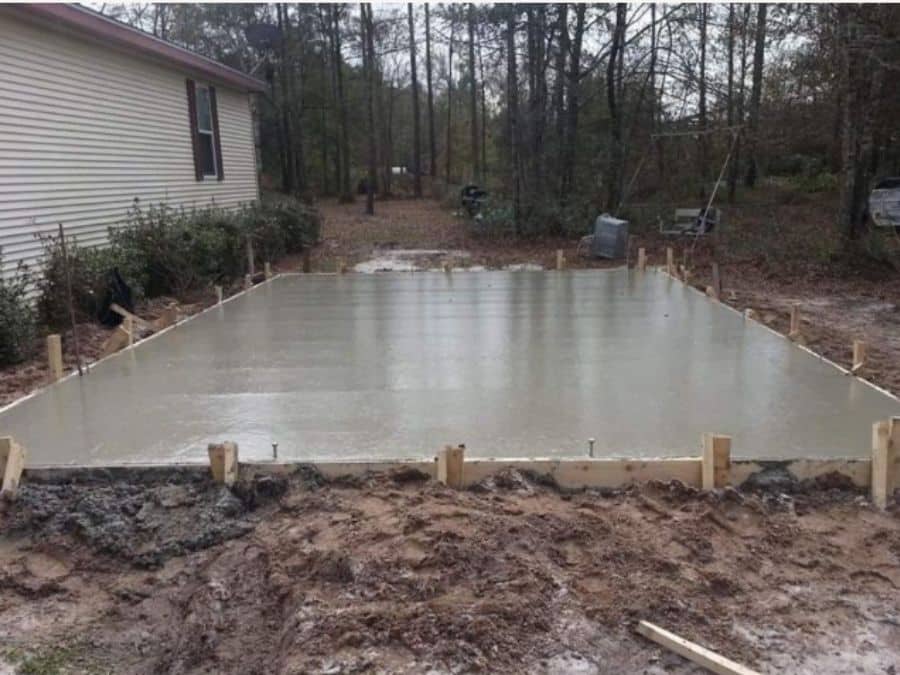 We Are Dedicated to Providing High-Quality Concrete Shed Slab Installations