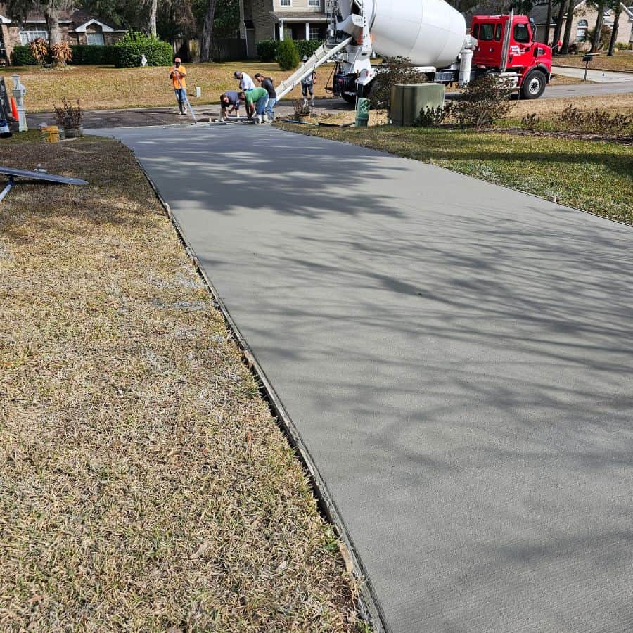 After selecting the right concrete mix and finishes, we focus on professional installation techniques for lasting durability.